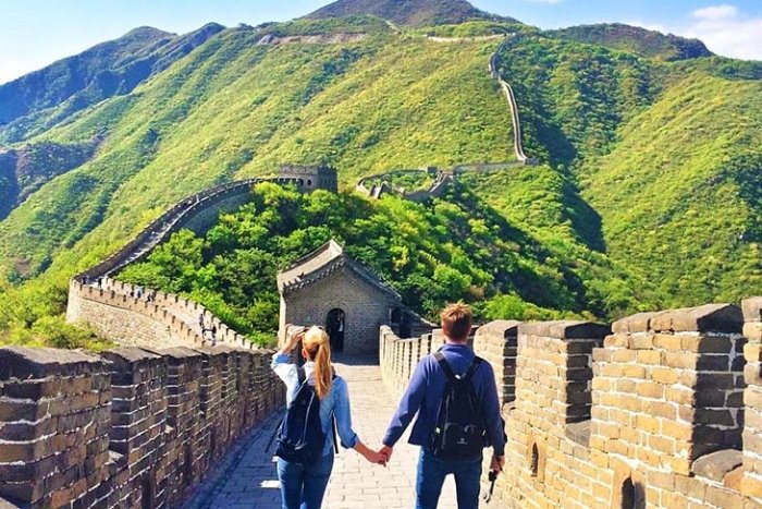 Mộng thấy mình và người yêu đi du lịch Trung Quốc